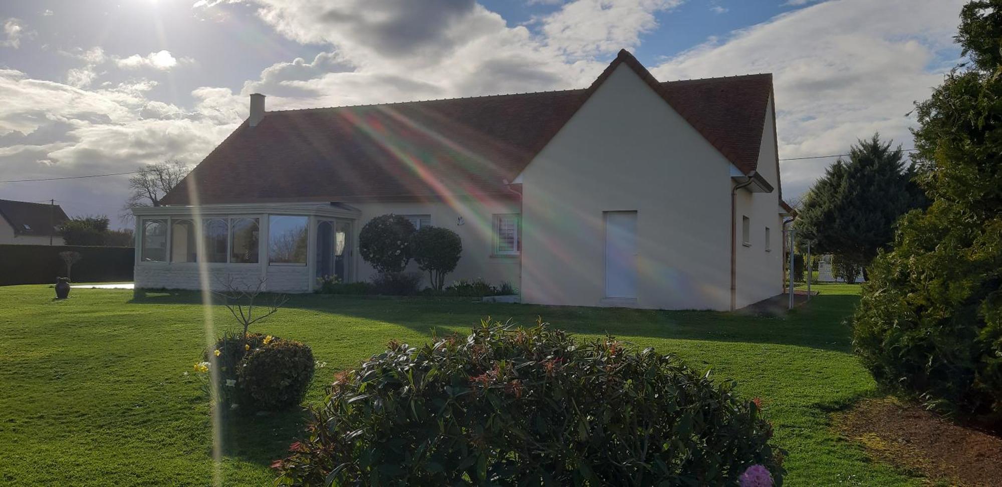 Gite "Au P'Tit Tourois" De Plain-Pied Tout Confort Avec Veranda Proche D'Omaha Beach Et De Bayeux Accueillant Les Animaux Exterior foto